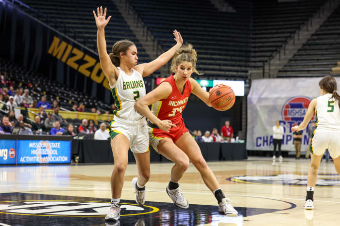 Incarnate Word Academy Rock Bridge Missouri girls basketball March 15 2024 Nate Latsch 27295